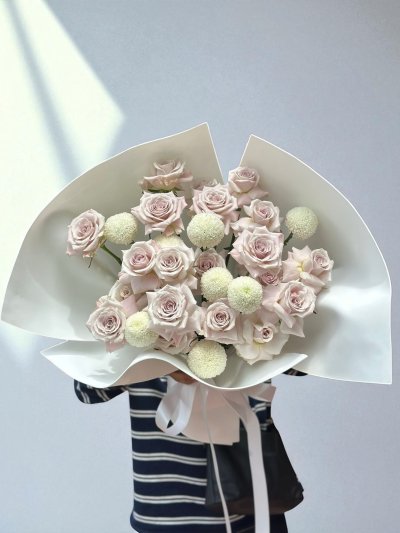 Mauve Bloom Bouquet